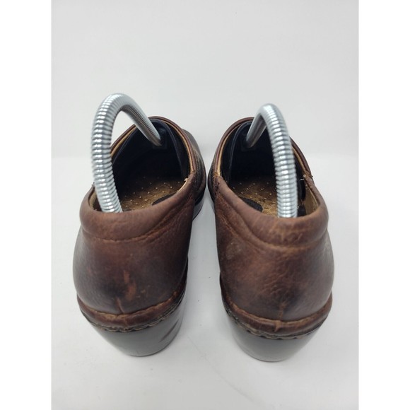 ARIAT Pendleton Leather Clogs Chunky Heel 7.5 B - Picture 9 of 12